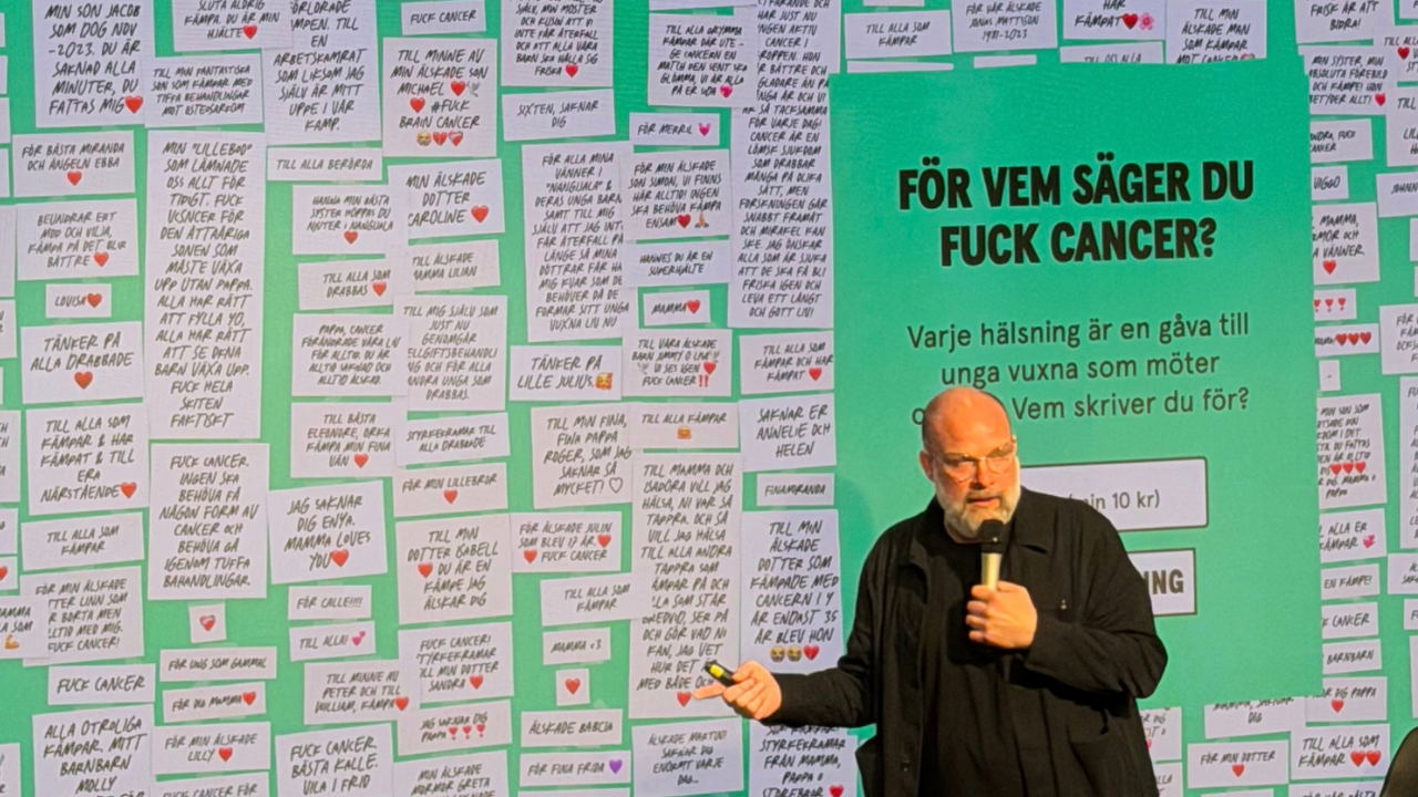 Daniel från Ung Cancer