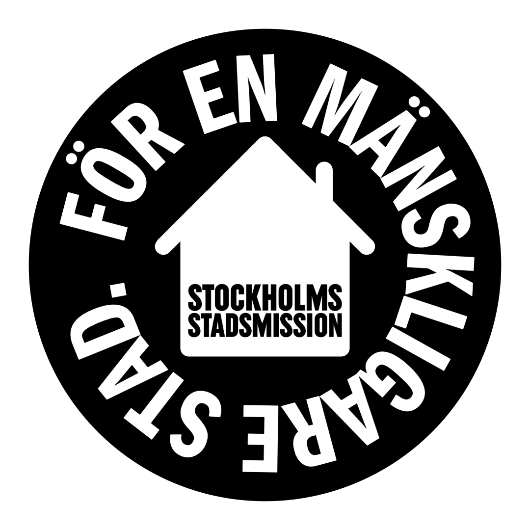 Sticky för egen insamling för Stockholms Stadsmission
